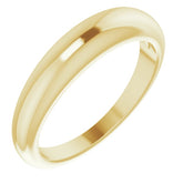14K 4 mm Petite Dome Ring